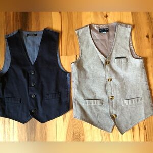 Boys suit vests size 7